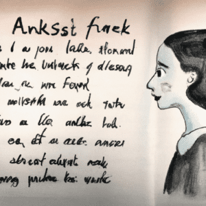 pourquoi anne frank a ecrit son journal